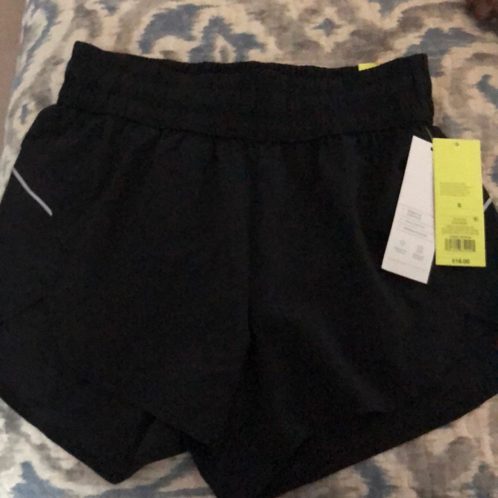 All in Motion (Target)Black Small running shorts.